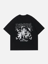 T-shirt à carreaux Cupidon